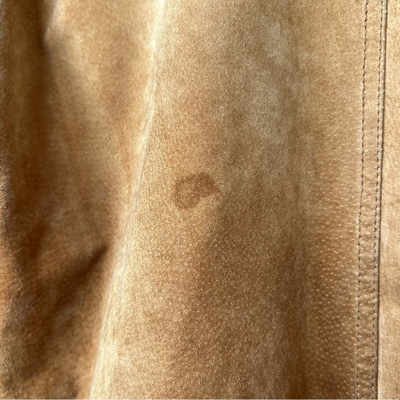 VTG 80s Brandon Thomas Leather Wool Quilt Stitch Lined Coat Jacket Men medium - Picture 7 of 9